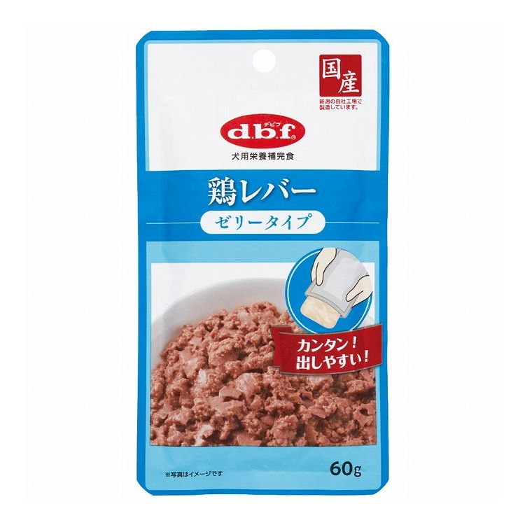 【12個セット】 デビフ 鶏レバー ゼリータイプ 60g 犬用 フード ドッグフード