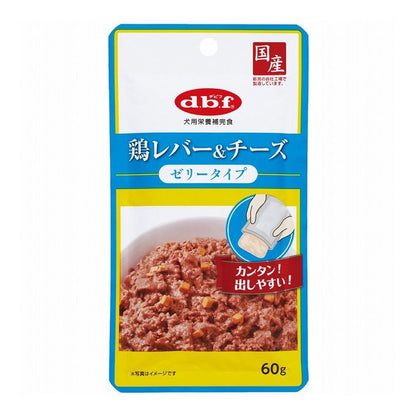 【12個セット】 デビフ 鶏レバー&チーズ ゼリータイプ 60g 犬用 フード ドッグフード