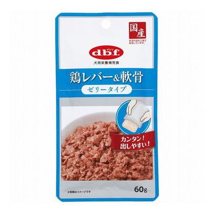 【12個セット】 デビフ 鶏レバー&軟骨 ゼリータイプ 60g 犬用 フード ドッグフード