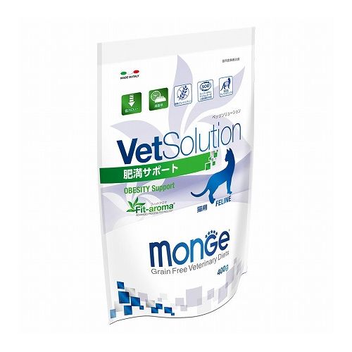 ジャパンペットコミュニケーションズ VetSolution 猫用 肥満サポート 400g