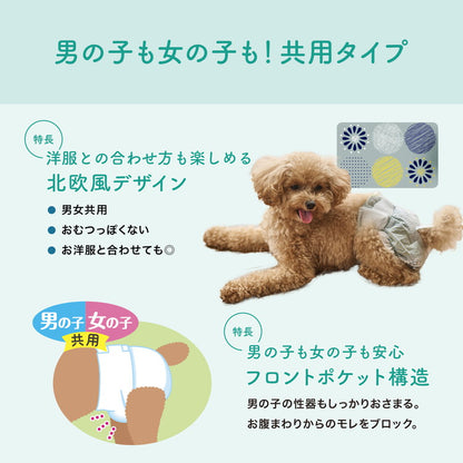 【4個セット】 エリエールペット キミおもい リラックスウェア SSS 42枚 おむつ オムツ ペットおむつ 犬用 犬用おむつ トイレ 男女共用 兼用