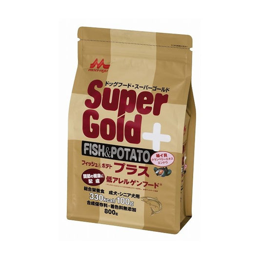 森乳サンワールド Supergold フィッシュ&ポテト プラス 関節ケア 800g