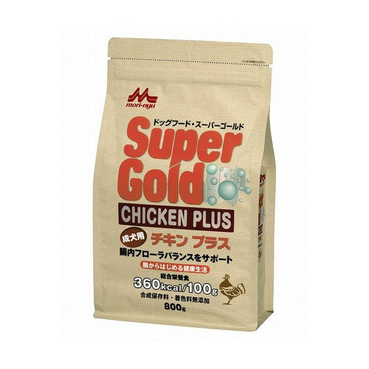 森乳サンワールド Supergold チキンプラス成犬用 800g