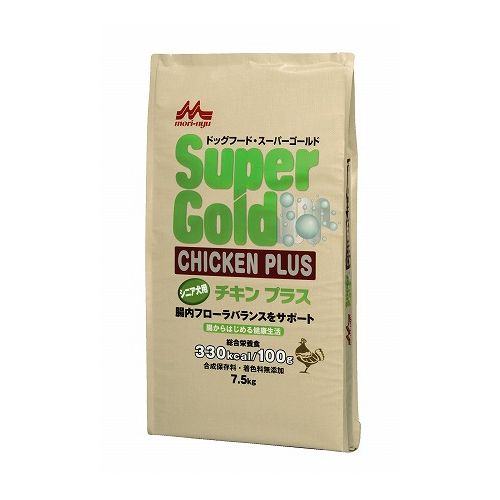 森乳サンワールド Supergold チキンプラスシニア犬用 7.5kg