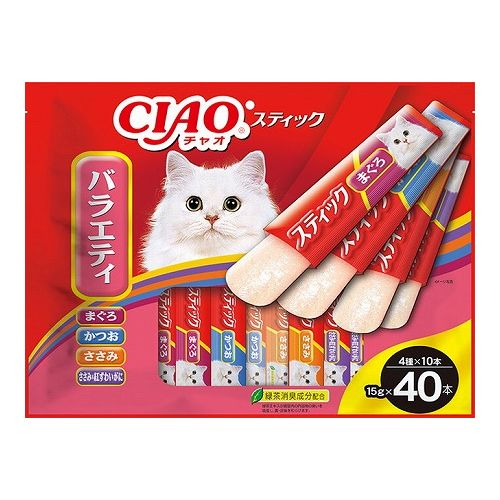 いなばペットフード CIAOスティック バラエティ 40本入り