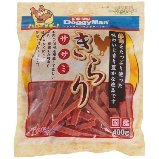 ドギーマンハヤシ 食品事業部 ハヤシ きらり ササミ 400g