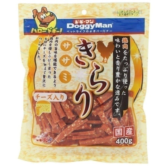 ドギーマンハヤシ 食品事業部 きらり ササミ チーズ入り 400g