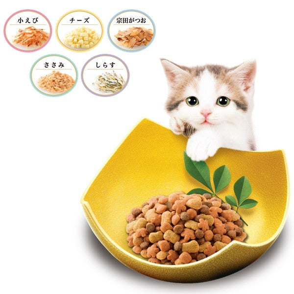 【4個セット】 ペットライン 懐石zeppin 子ねこ用 5つの愛情 200g (20g×10)