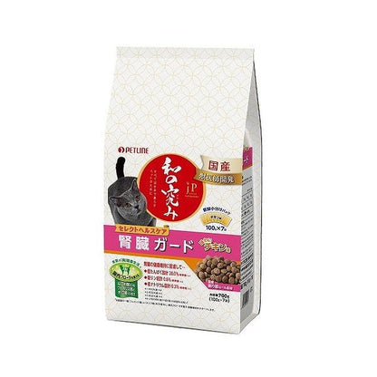 【2個セット】 ペットライン JPスタイル 和の究み セレクトヘルスケア 腎臓ガード チキン味 700g (100g×7)