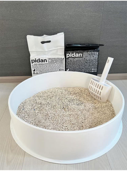 【2個セット】 PIDAN 猫砂 おから ベントナイト ミックス 2.4kg x2 固まる 消臭 抗菌 飛び散りにくい 猫トイレ 猫用トイレ トイレ砂 ピダン