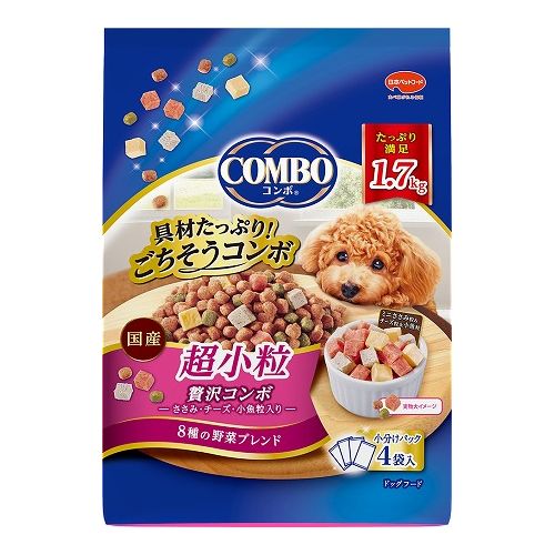 日本ペットフード コンボ 超小粒 贅沢コンボ 1.7kg