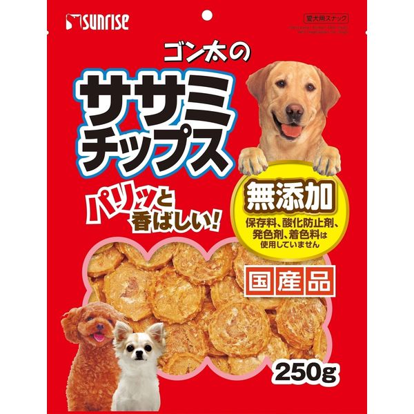 マルカン・サンライズ事業部 ゴン太のササミチップス 250g