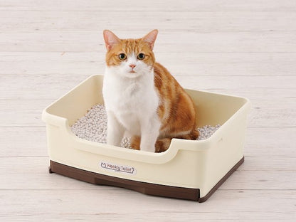 【3個セット】 ボンビアルコン ウィークリーサンド シリカ 4L 猫砂 猫用トイレ 猫トイレ トイレ砂 ウィークリートイレ用