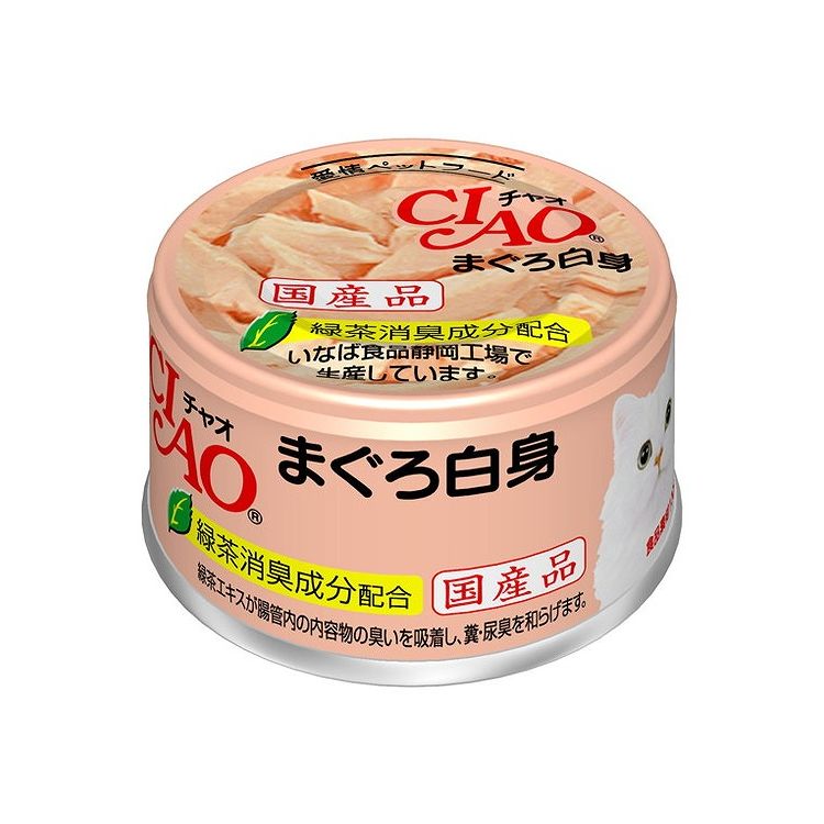 【12個セット】 CIAO まぐろ白身 85g x12