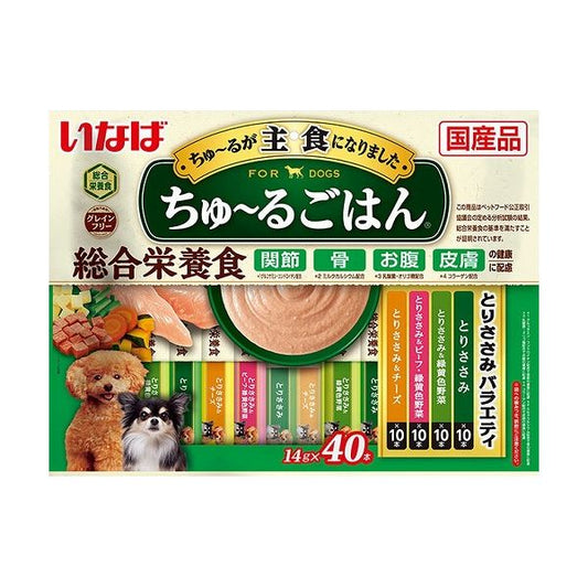 いなばペットフード いなば ちゅ~るごはん とりささみバラエティ 14g×40本