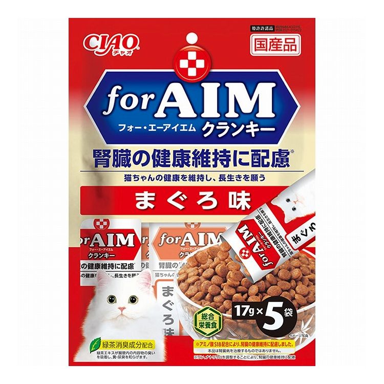 【2個セット】 CIAO forAIMクランキー まぐろ味 140g×4袋 x2