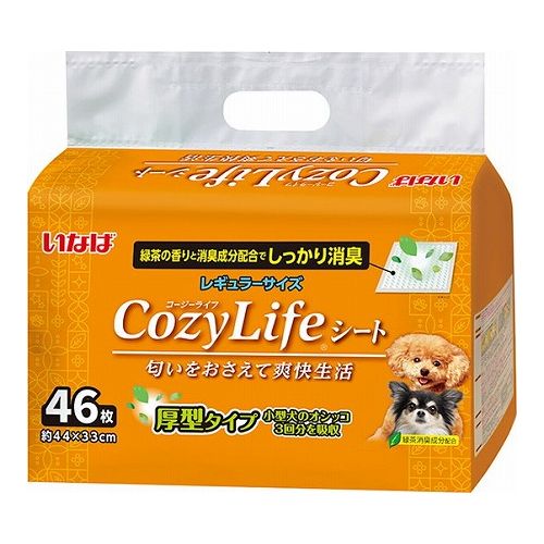 いなばペットフード CozyLifeシーツ レギュラー 46枚