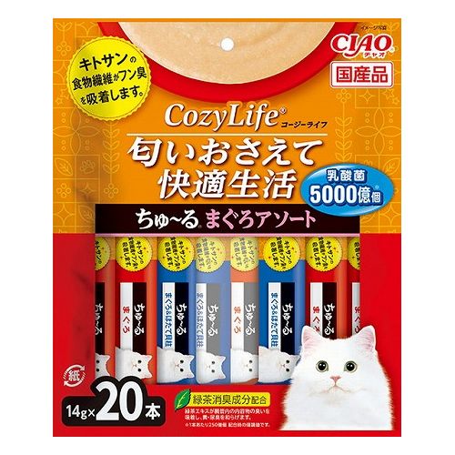 いなばペットフード CIAO CozyLife ちゅ~る まぐろアソート 14g×20本入