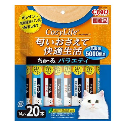 いなばペットフード CIAO CozyLife ちゅ~る バラエティ 14g×20本入