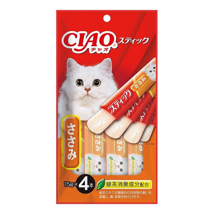 【6個セット】 CIAO スティック ささみ 15g×4本 x6