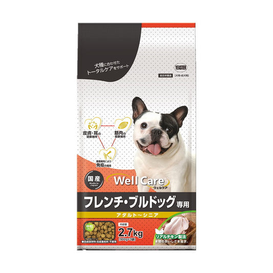 イースター ウェルケア フレンチ・ブルドッグ専用 アダルト~シニア 2.7kg 犬 いぬ イヌ ドッグ DOG 愛犬 食事 ドッグフード ペットフード DOGFOOD ごはん ご飯 ドライ ドライフード