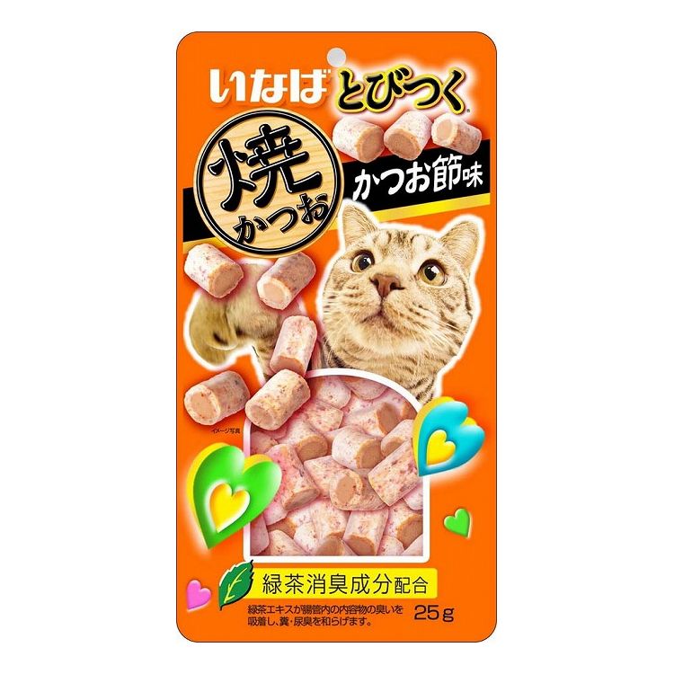 【12個セット】 いなば とびつく焼かつお かつお節味 25g x12