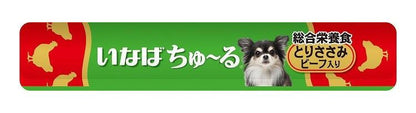 【12個セット】 いなば ちゅ~る 総合栄養食 とりささみ ビーフ入り 14g×4本 x12