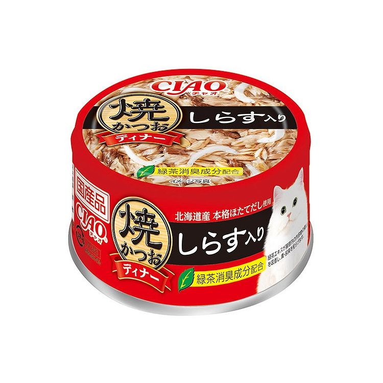 【12個セット】 焼かつおディナー しらす入り 85g x12