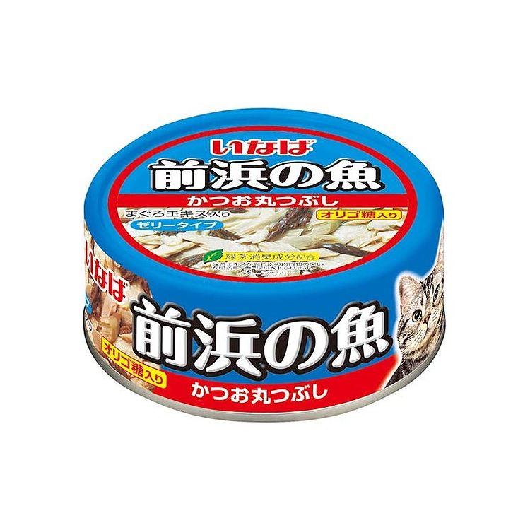 【48個セット】 いなば 前浜の魚 かつお丸つぶし 115g x48