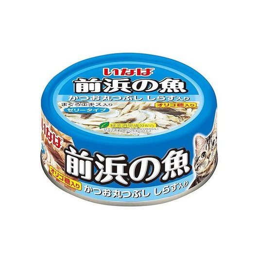 【48個セット】 いなば 前浜の魚 かつお丸つぶし しらす入り 115g x48