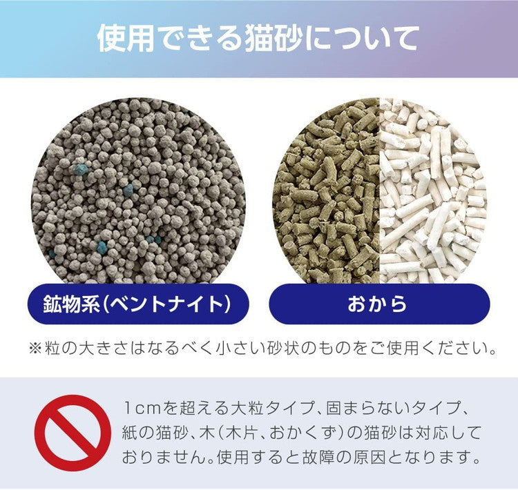 ENEVA 全自動猫トイレ 猫用トイレ 自動式 UV除菌 静音 重量 体重 計測 水洗い可 洗える 鉱物系・おから系猫砂対応 丸型 ドーム型 –  mimipets