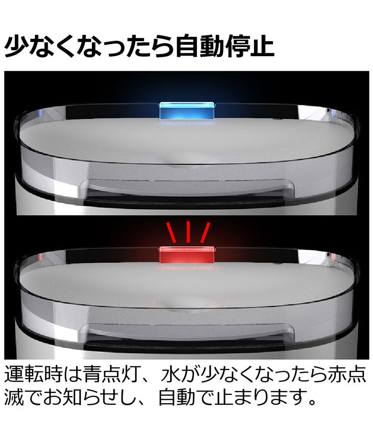 リッチェル 自動給水器 1.9L 静音設計 アプリ管理 ペットニア フレスコ ミニ プラス フィルター式 アプリ 水量 フィルター交換時期 メンテナンス時期 ペット用 犬用 ねこ用 給水器 Petoneer