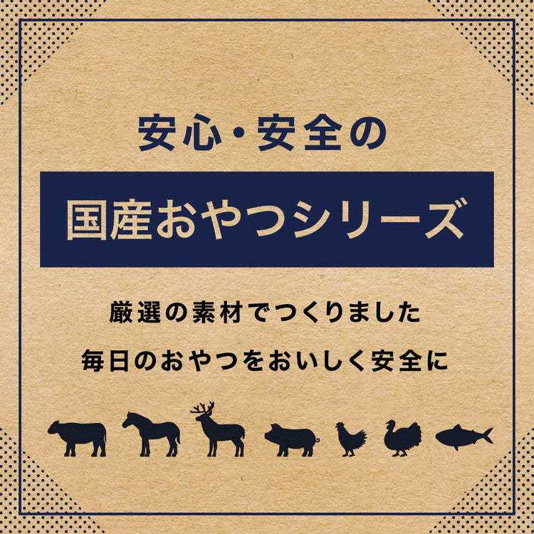 ペットプロ 国産おやつ 無添加 牛すじロング 110g 国産 日本製 犬用 犬 おやつ スナック ジャーキー 牛すじ