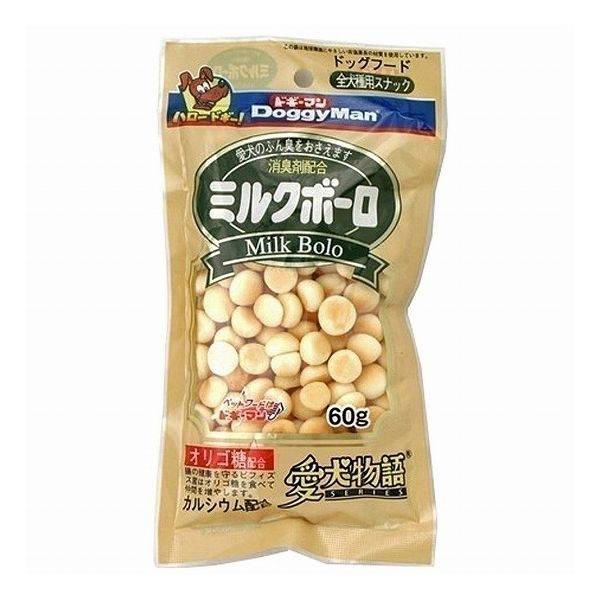 【36個セット】 ドギーマン 愛犬物語 ミルクボーロ 60g x36