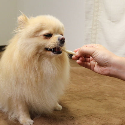 【6個セット】 ドギーマン ホワイデント低脂肪 チューイングスティック 超小型犬用 ミルク味 140g x6