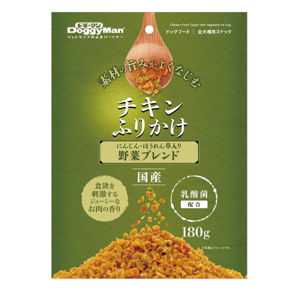 【3個セット】 ドギーマン チキンふりかけ 180g x3