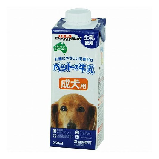 【12個セット】 ドギーマン ペットの牛乳 成犬用 250ml x12