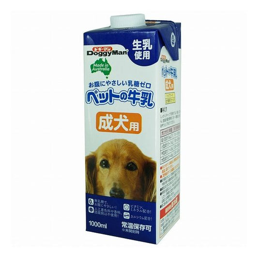 【3個セット】 ドギーマン ペットの牛乳 成犬用 1000ml x3