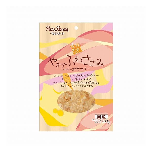 【12個セット】 ペッツルート やわふわささみ チーズ仕立て 40g x12