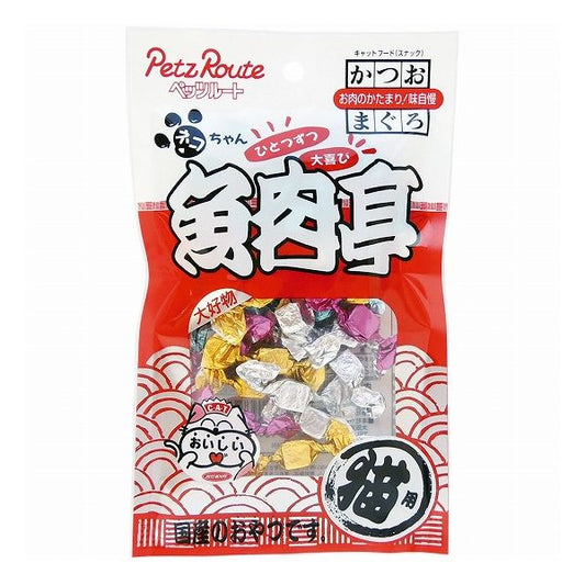 【12個セット】 ペッツルート 猫用 魚肉亭 30個 x12