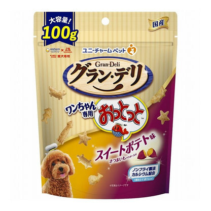 【6個セット】 ユニチャーム グラン・デリ ワンちゃん専用おっとっと スイートポテト味 100g