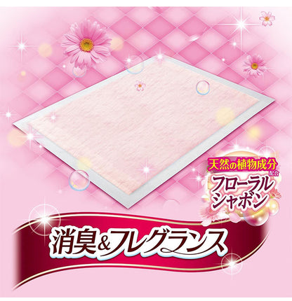 ユニチャーム デオシート 消臭フレグランス フローラルシャボンの香り ペットシーツ ペットシート トイレシーツ シーツ シート マット トイレ 消臭 犬用 猫用 ペット用 ユニ・チャーム