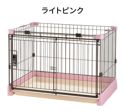 リッチェル サークル ケージ&屋根面 セット 90x60cm 高さ60cm 犬小屋 ペットサークル ペットケージ ゲージ 犬サークル 犬ケージ もっとお掃除簡単サークル 90-60 Richell