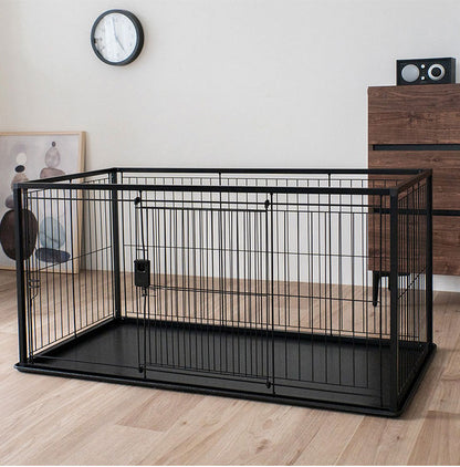 リッチェル 犬用 サークル ケージ 120×60cm 高さ60cm シンプル インテリアペットサークル 120-60 大型 大きい 犬用サークル ゲージ ペットケージ ハウス 小型犬 中型犬 犬 ペット用