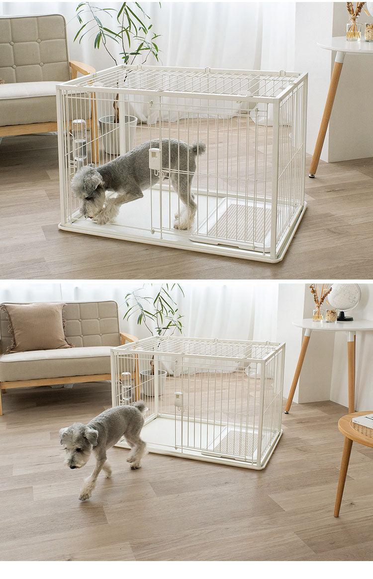 リッチェル 犬用 サークル ケージ 屋根面付き 90×60cm 高さ60cm シンプル インテリアペットサークル 90-60 小型 犬用サークル ゲージ ペットケージ ハウス 屋根 屋根あり 小型犬 犬 ペット用