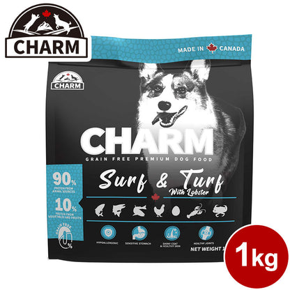 CHARM チャーム サーフ&ターフドッグ 1kg 犬用 いぬ用 ドッグフード ペットフード