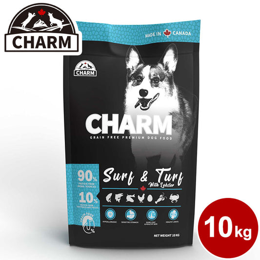 CHARM チャーム サーフ&ターフドッグ 10kg 犬用 いぬ用 ドッグフード ペットフード