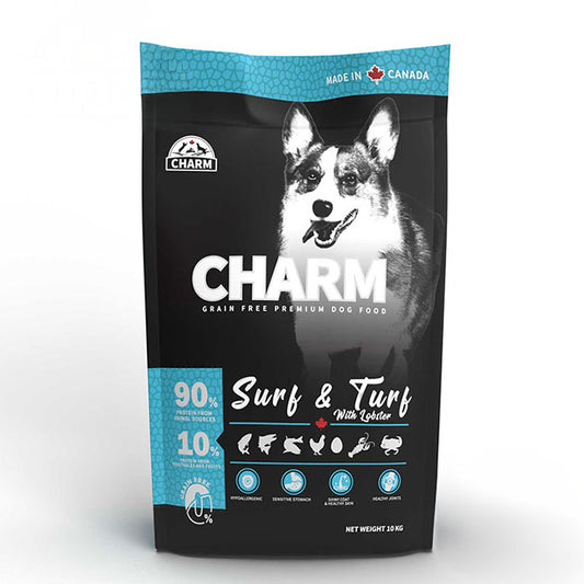 CHARM チャーム サーフ&ターフドッグ 10kg 犬用 いぬ用 ドッグフード ペットフード