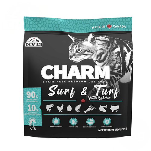 CHARM チャーム サーフ&ターフキャット 1kg 猫用 ねこ用 キャットフード ペットフード