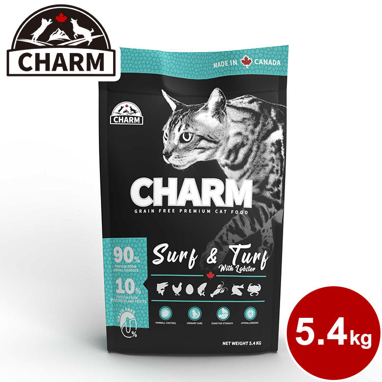 CHARM チャーム サーフ&ターフキャット 5.4kg 猫用 ねこ用 キャットフード ペットフード